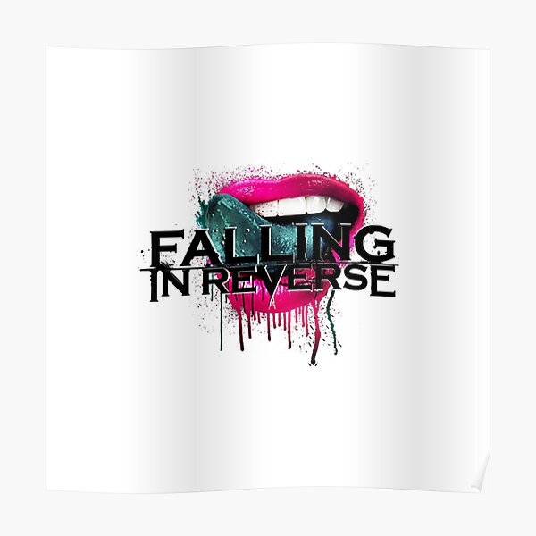 best black falling in reverse logo Poster RB3107 product Offical falling in reverse Merch