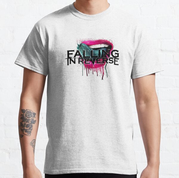 best black falling in reverse logo Classic T-Shirt RB3107 product Offical falling in reverse Merch