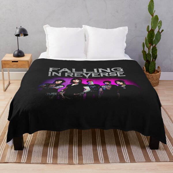falling in reverse youtube Throw Blanket RB3107 product Offical falling in reverse Merch