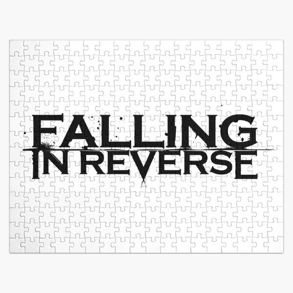black falling in reverse logo Jigsaw Puzzle RB3107 product Offical falling in reverse Merch